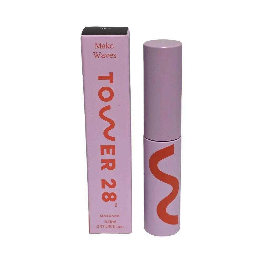 Tower 28 MakeWaves Mascara Jet Black 5ml 0.17oz New in Box